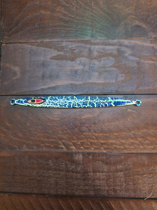 CJs reef wrecker, Lightning blue, 100g, glow