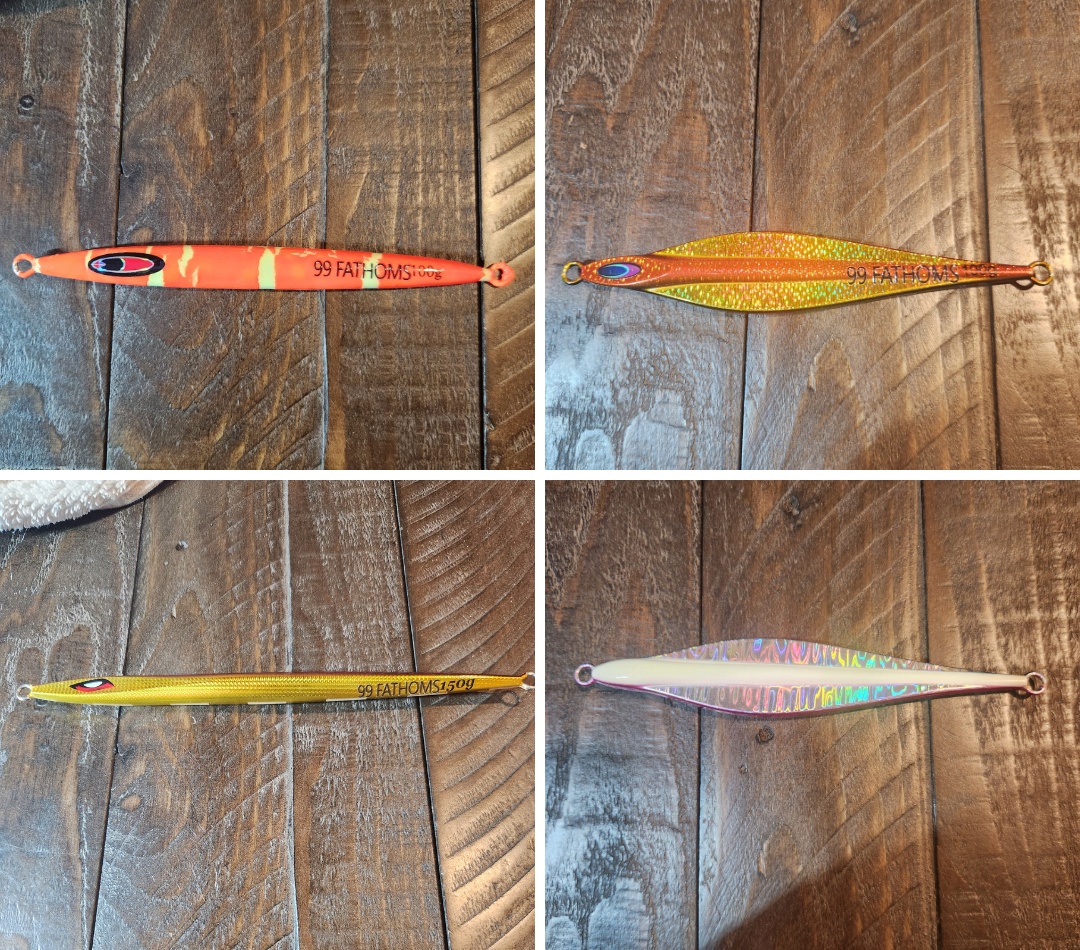 Torpedo and butterfly jigs