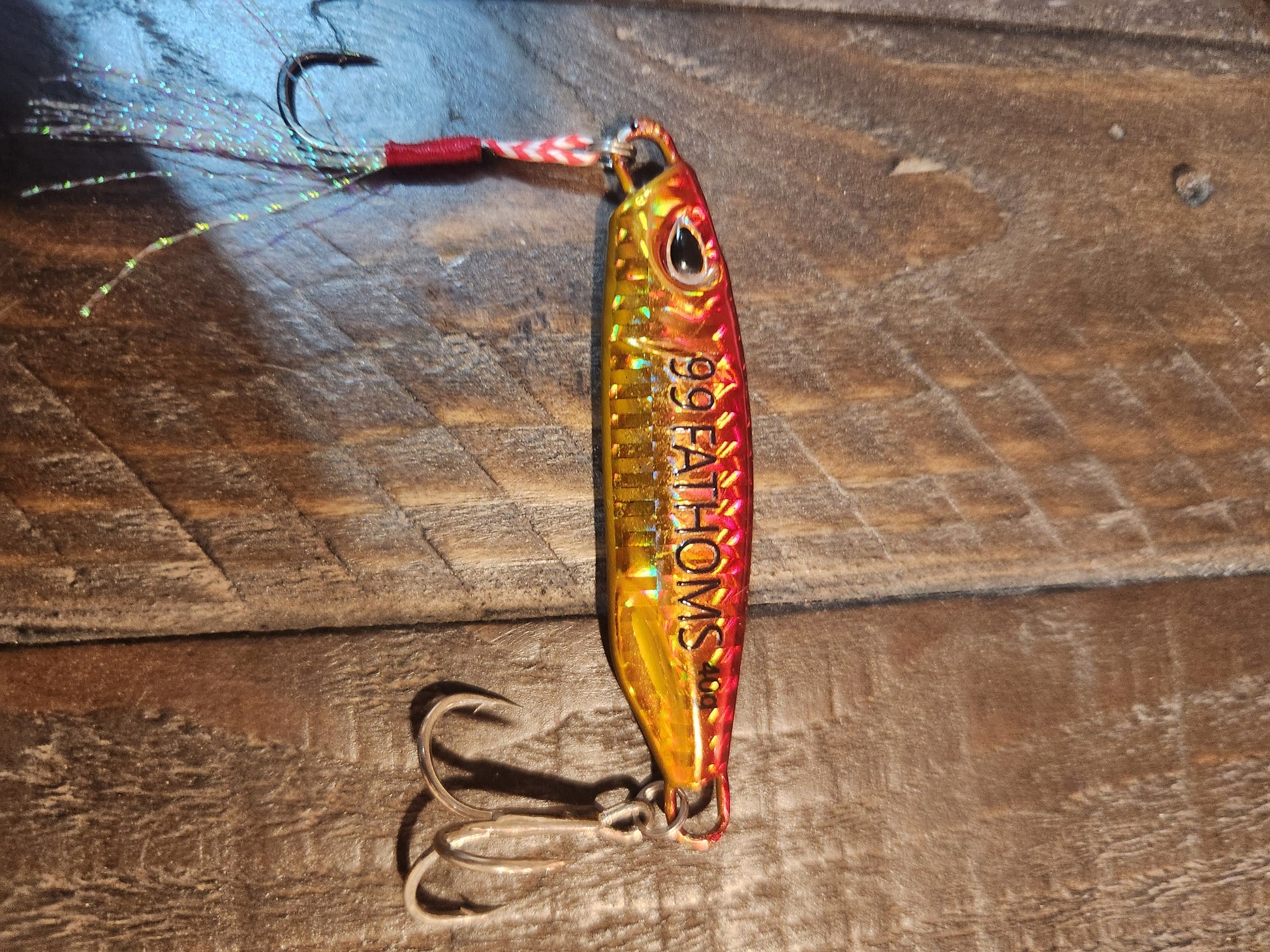 fish chasing jig lure casting Johnny Jigs Long Jigs Surf Fishing With Metal Casting