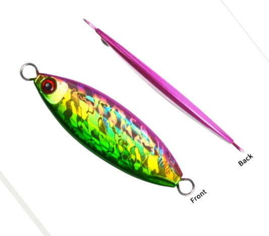 Flutter jig, 80g, glow