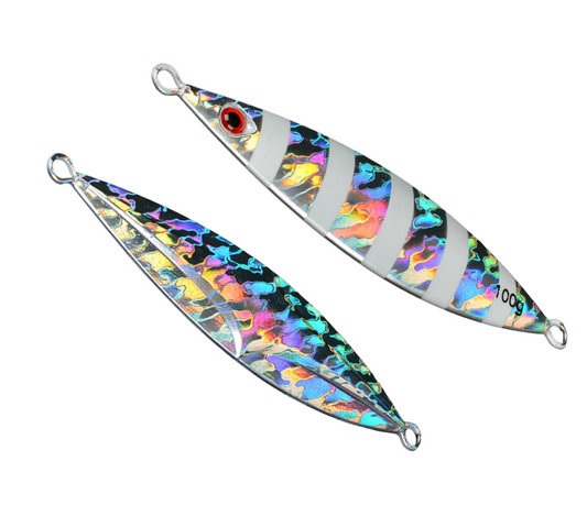 Flutter jig, flash Gordon, 100g, glow $11.99