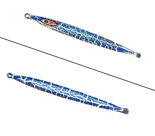 CJs reef wrecker, Lightning blue, 100g, glow